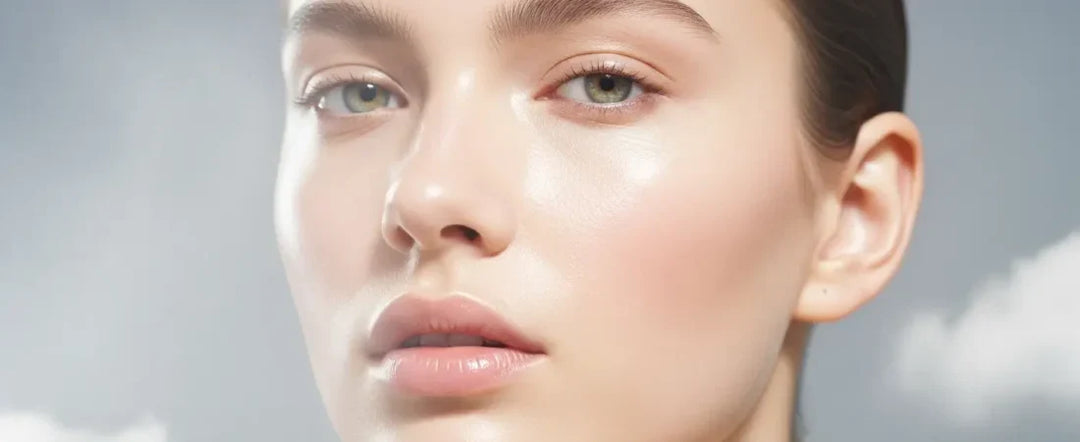Minimalist skincare routine setup with natural beauty products and eco-friendly packaging.