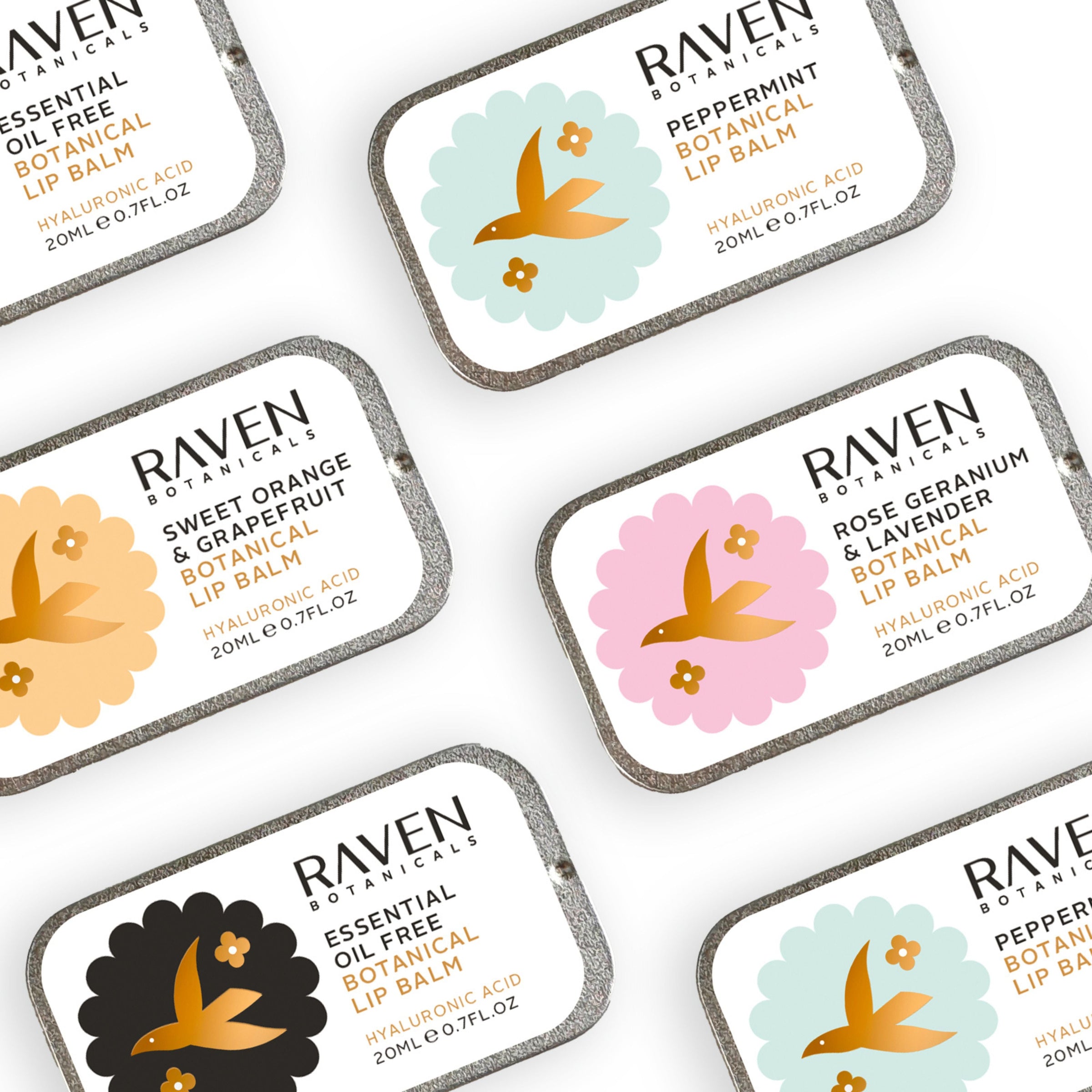 Botanical Lip Balms - Raven Botanicals