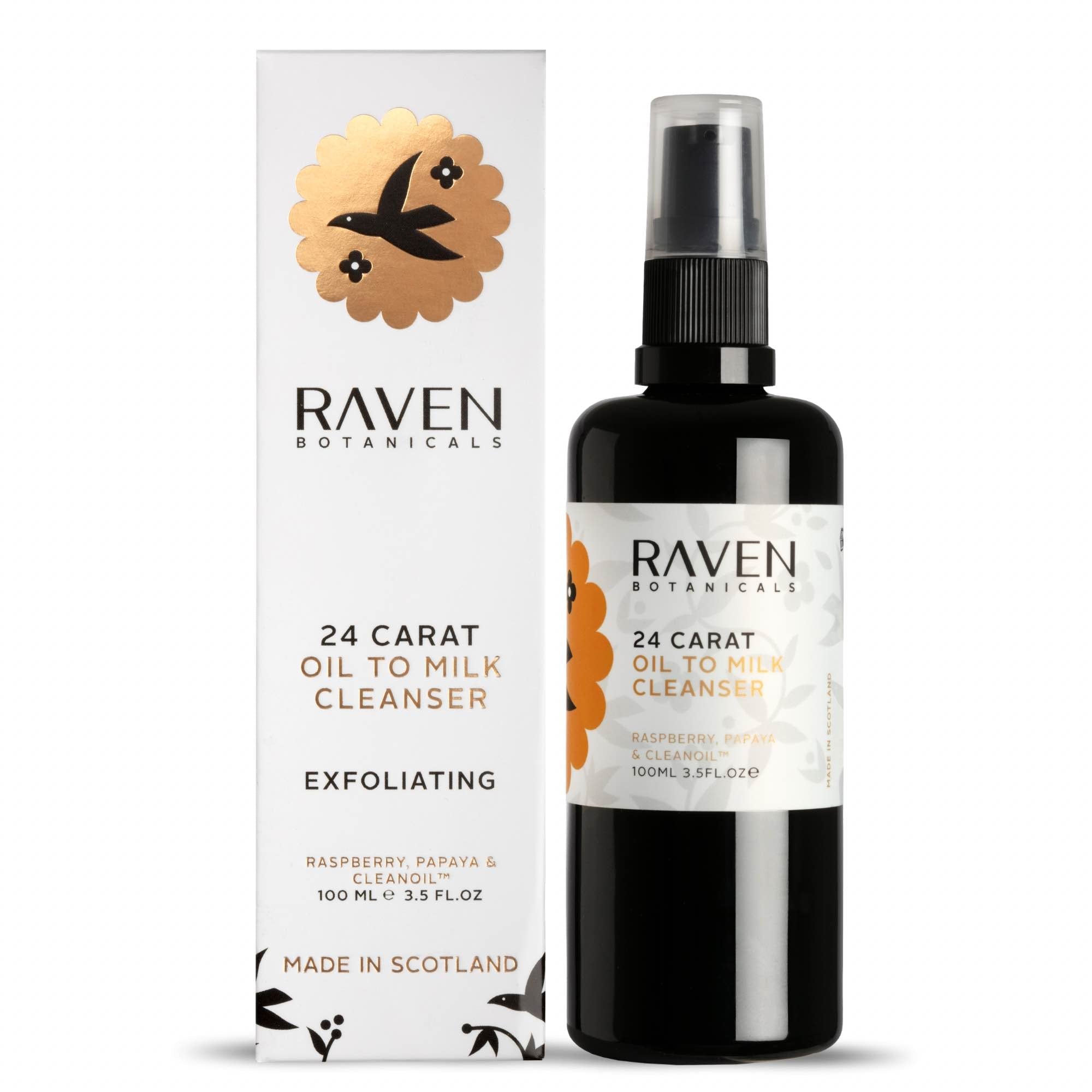 24 Carat CLEANOil™ Cleanser 100ml - Raven Botanicals