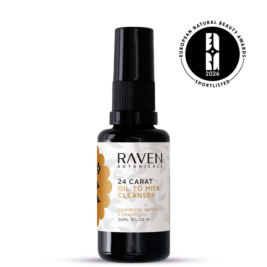 24 Carat Oil to Milk Cleanser - Raven Botanicals