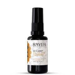 24 Carat Oil to Milk Cleanser - Raven Botanicals
