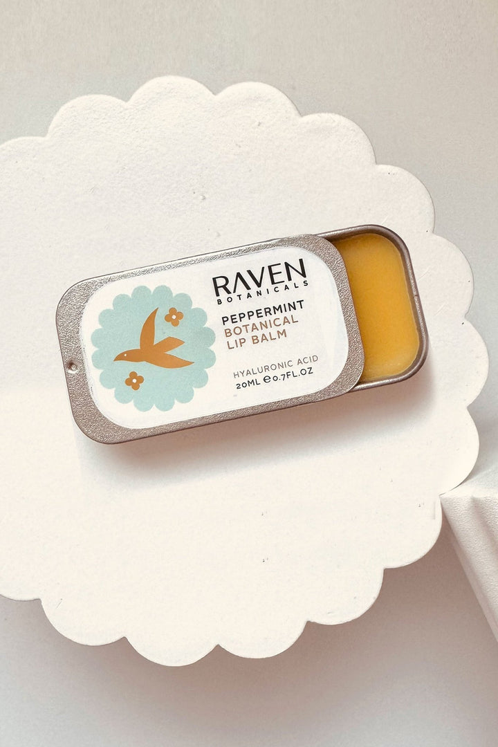 Botanical Lip Balm - Peppermint - Raven Botanicals