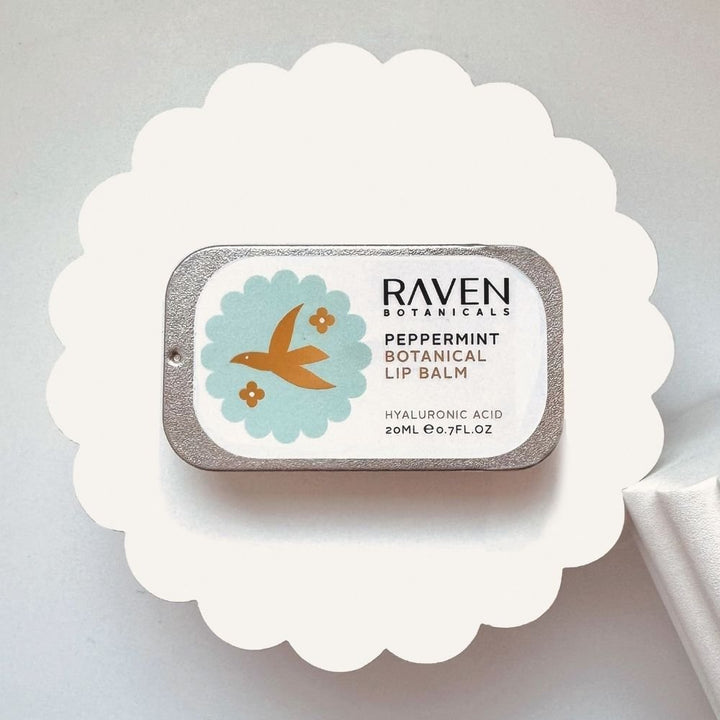 Botanical Lip Balm - Peppermint - Raven Botanicals