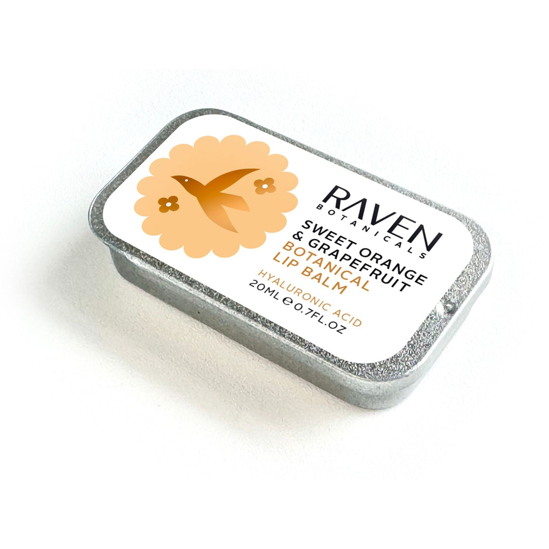 Botanical Lip Balm - Sweet Orange & Grapefruit - Raven Botanicals