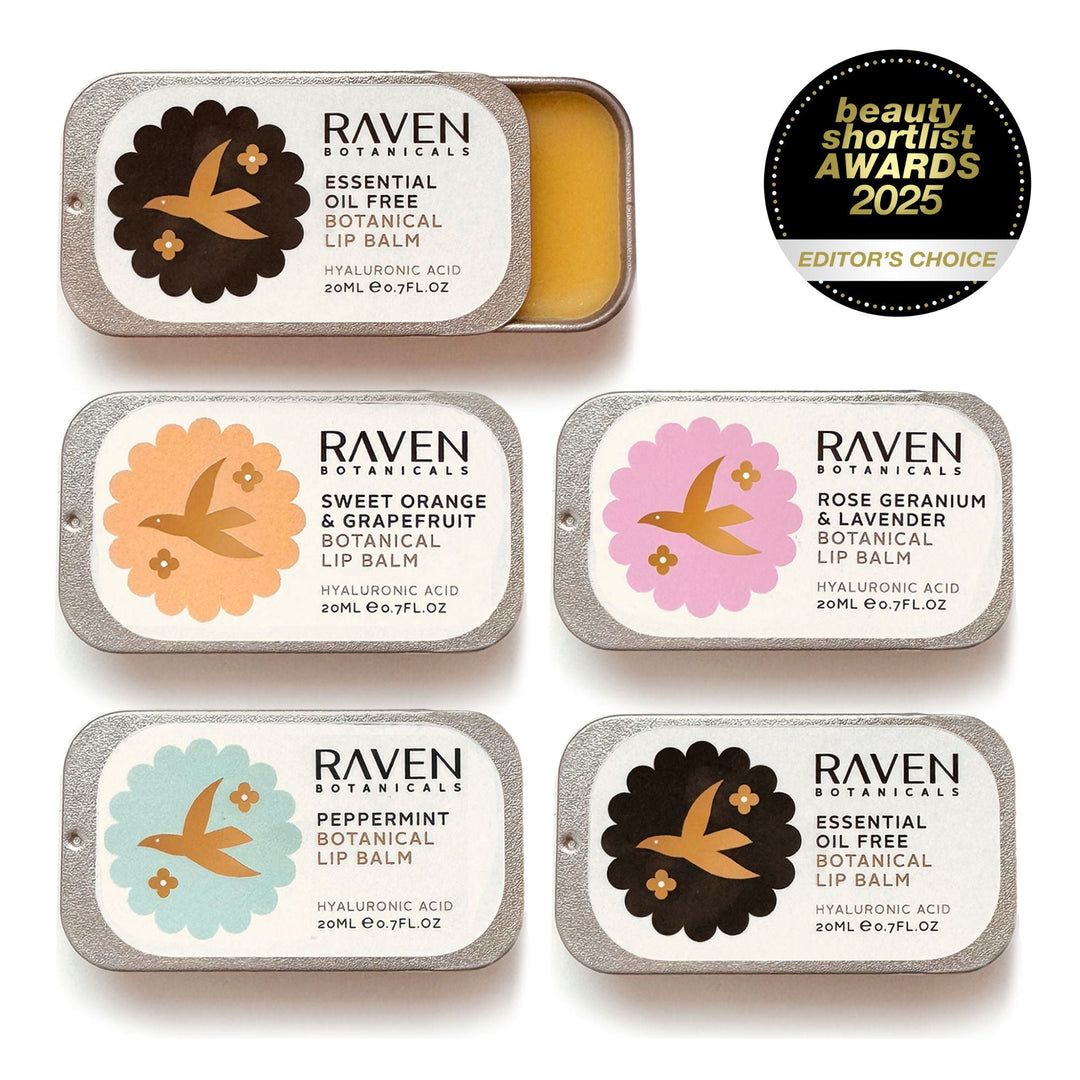 Botanical Lip Balms Set - Raven Botanicals