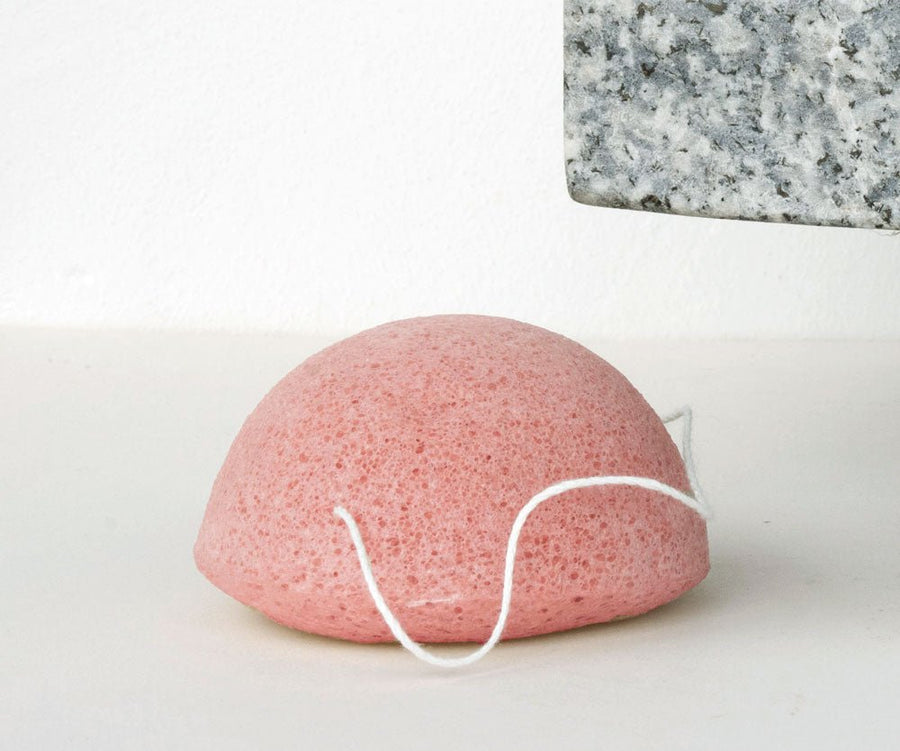 Konjac Sponge - Rose - Raven Botanicals