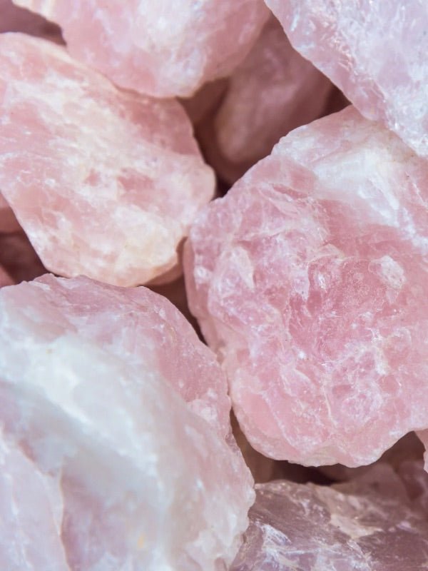 Mini Rose Quartz Facial Roller - Raven Botanicals