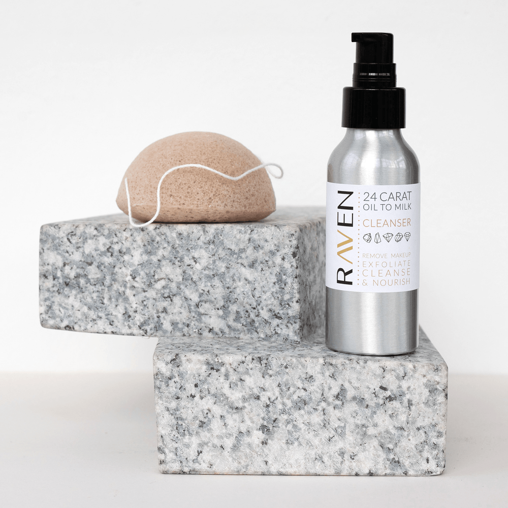 Natural Konjac Sponge - Raven Botanicals