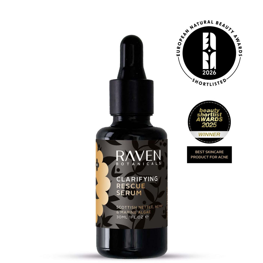 Rescue Serum | Soothing, Clarifying Facial Serum - Raven Botanicals