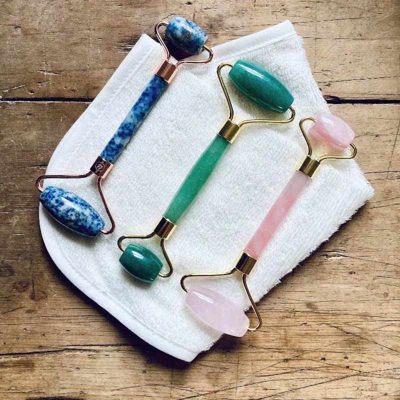 Gemstone Facial Rollers - Raven Botanicals